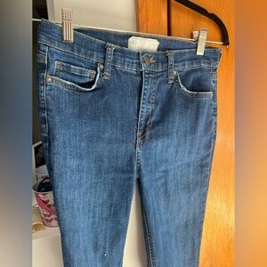 Free People Skinny Distressed Jeans
